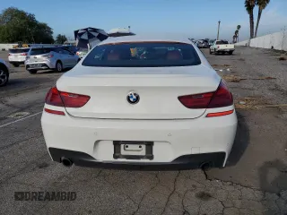 2016 BMW 6 Series 640i with VIN WBA6D0C56GG432743, listed as a Copart auction lot 46431904 with 98,208 mi miles. Bid and sale history available at carsss.com. Image 6.