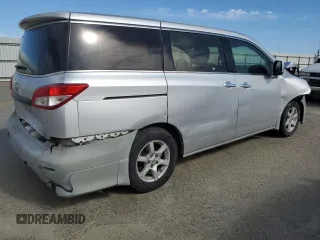 2014 Nissan Quest S with VIN JN8AE2KP6E9102325, listed as a Copart auction lot 52734185 with 147,415 mi miles and Salvage Title. Bid and sale history available at carsss.com. Image 3.