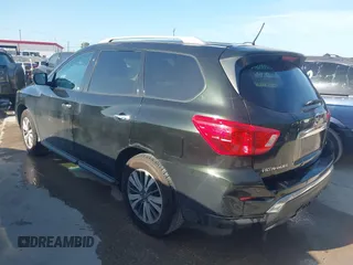 2018 Nissan Pathfinder SL with VIN 5N1DR2MN8JC625458, listed as a IAAI auction lot 42632794 with 182,317 mi miles and . Bid and sale history available at DreamBid. Image 3.