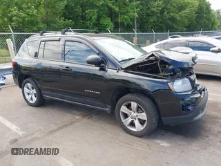 2016 Jeep Compass Sport with VIN 1C4NJCBA2GD715553, listed as a IAAI auction lot 42205109 with 121,353 mi miles and . Bid and sale history available at DreamBid. Image 1.