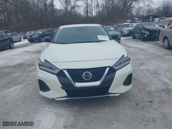 2021 Nissan Maxima SV with VIN 1N4AA6CV0MC503940, listed as a IAAI auction lot 41407081 with 39,872 mi miles. Bid and sale history available at carsss.com. Image 12.