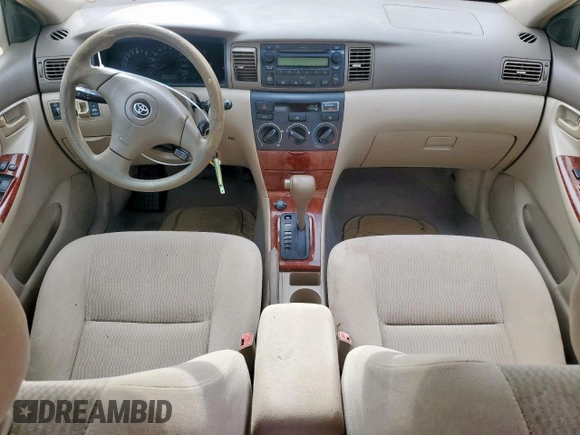 2007 Toyota Corolla CE with VIN 1NXBR32E97Z771158, listed as a Copart auction lot 59231625 with 152,718 mi miles and Clean title. Bid and sale history available at DreamBid. Image 8.