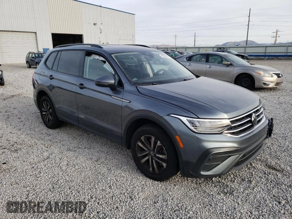 2022 Volkswagen Tiguan S с VIN 3VV0B7AX2NM038768, выставлен на аукционе Copart как лот 48081425 с пробегом 77 065 миль миль и Списание • Salvage title. История ставок и продаж доступна на DreamBid. Изображение 4.