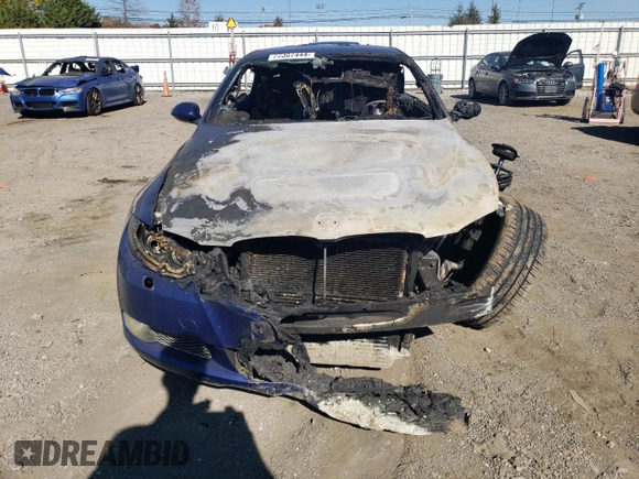 2007 BMW 3 Series 335i with VIN WBAWL73547PX45379, listed as a Copart auction lot 77357444 with 0 mi miles and Salvage Title. Bid and sale history available at carsss.com. Image 5.