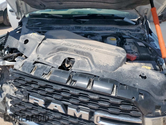 2024 Ram 2500 Big Horn with VIN 3C6UR5DL6RG105991, listed as a Copart auction lot 57835485 with 29,656 mi miles and Salvage title. Bid and sale history available at DreamBid. Image 11.