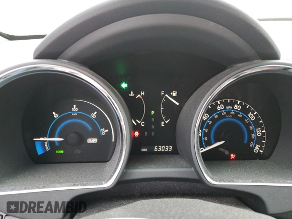 2013 Toyota Highlander Hybrid Limited with VIN JTEDC3EH1D2011958, listed as a Copart auction lot 76441614 with 63,033 mi miles and Salvage Title. Bid and sale history available at carsss.com. Image 9.