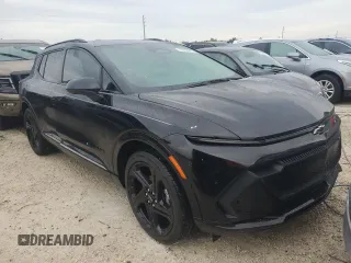 2024 Chevrolet Equinox EV RS z VIN 3GN7DPRR2RS222582, wystawiony jako Copart lot #79703914 z przebiegiem 1129 mil mil oraz Szkody całkowita. Historia ofert i sprzedaży dostępna na DreamBid. Obrazek 4.