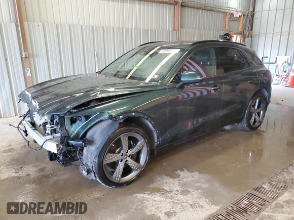 2023 Genesis GV70 2.5T with VIN KMUMADTB7PU088094, listed as a Copart auction lot 53699125 with 23,423 mi miles and Salvage Title. Bid and sale history available at carsss.com. Image 1.