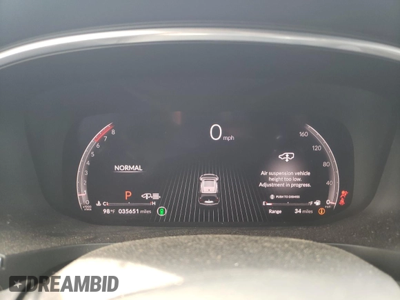 2022 Acura MDX Type S w/Advance Package with VIN 5J8YD8H88NL001985, listed as a Copart auction lot 70295564 with 35,651 mi miles and Salvage Title. Bid and sale history available at carsss.com. Image 9.