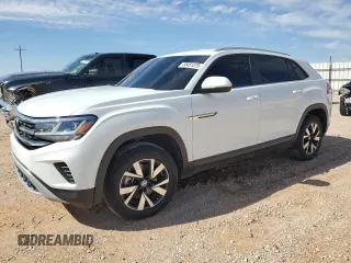 2022 Volkswagen Atlas SE z VIN 1V2DC2CAXNC211820, wystawiony jako Copart lot #55451375 z przebiegiem 56 262 mil mil oraz Szkoda całkowita • Salvage title. Historia ofert i sprzedaży dostępna na DreamBid. Obrazek 1.
