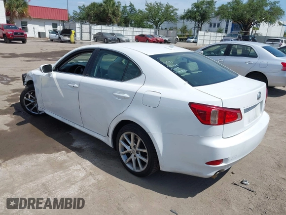 2011 Lexus IS 250 z VIN JTHCF5C24B5047820, wystawiony jako IAAI lot #42112789 z przebiegiem 109 254 mil mil oraz . Historia ofert i sprzedaży dostępna na DreamBid. Obrazek 3.