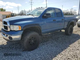 2005 Dodge 1500 SLT with VIN 1D7HU18D05S292626, listed as a Copart auction lot 52157125 with 254,928 mi miles and Salvage Title. Bid and sale history available at carsss.com. Image 1.