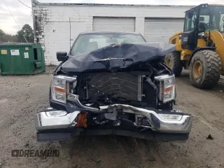 2022 Ford F-150 XL with VIN 1FTFW1E89NKE42820, listed as a Copart auction lot 52447775 with Not Provided miles and Salvage Title. Bid and sale history available at DreamBid. Image 5.