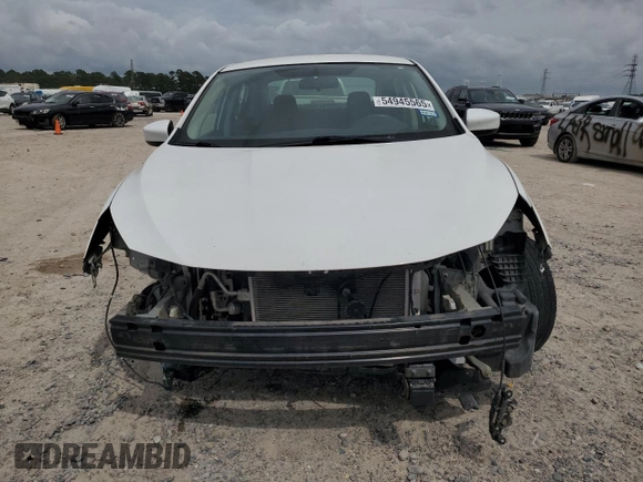 2019 Nissan Sentra SV with VIN 3N1AB7AP0KL604630, listed as a Copart auction lot 54945565 with 73,998 mi miles and Salvage Title. Bid and sale history available at DreamBid. Image 5.