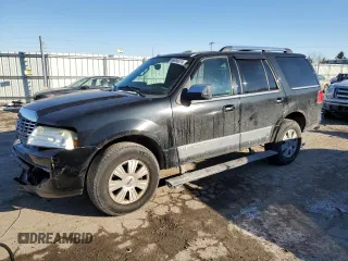 2008 Lincoln Navigator with VIN 5LMFU28558LJ05730, listed as a Copart auction lot 86980074 with 184,762 mi miles and Salvage Title. Bid and sale history available at carsss.com. Image 1.
