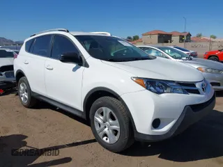 2014 Toyota RAV4 LE with VIN JTMBFREV8ED090319, listed as a IAAI auction lot 41980043 with 163,033 mi miles. Bid and sale history available at carsss.com. Image 1.