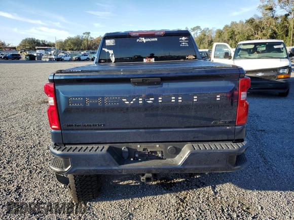 2021 Chevrolet Silverado 1500 RST with VIN 3GCPWDET9MG270708, listed as a Copart auction lot 87276814 with Not Provided miles and Salvage Title. Bid and sale history available at DreamBid. Image 6.