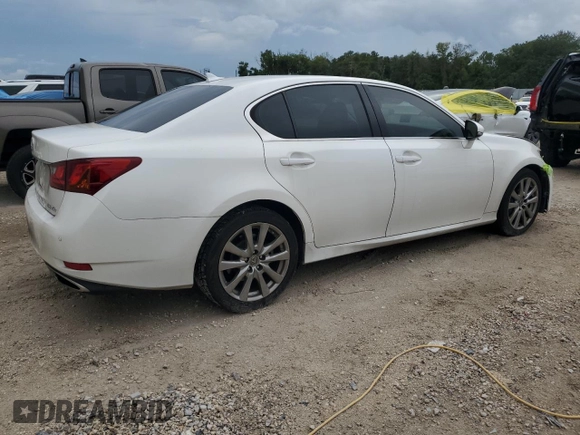 2013 Lexus GS 350 with VIN JTHBE1BL9D5013506, listed as a Copart auction lot 72723064 with 153,624 mi miles and Salvage Title. Bid and sale history available at carsss.com. Image 3.