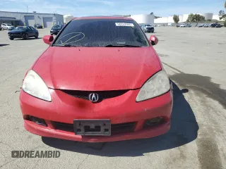 2006 Acura RSX with VIN JH4DC54886S005416, listed as a Copart auction lot 50252995 with 286,902 mi miles and Salvage Title. Bid and sale history available at carsss.com. Image 5.