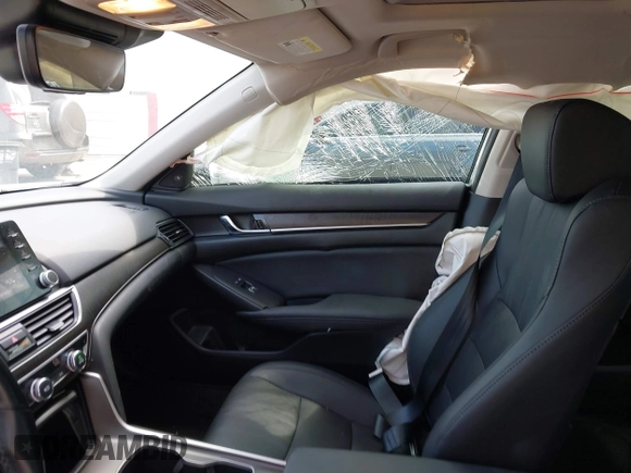 2020 Honda Accord EX-L with VIN 1HGCV2F50LA004868, listed as a IAAI auction lot 42261331 with 27,195 mi miles and . Bid and sale history available at DreamBid. Image 5.