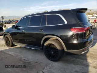 2020 Mercedes-Benz GLS 450 with VIN 4JGFF5KE3LA185640, listed as a Copart auction lot 81966093 with 30,885 mi miles and Salvage Title. Bid and sale history available at DreamBid. Image 2.