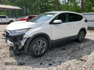 2021 Honda CR-V EX z VIN 5J6RW1H5XMA010203, wystawiony jako Copart lot #53779055 z przebiegiem 34 659 mil mil oraz Szkoda całkowita • Salvage title. Historia ofert i sprzedaży dostępna na DreamBid. Obrazek 1.