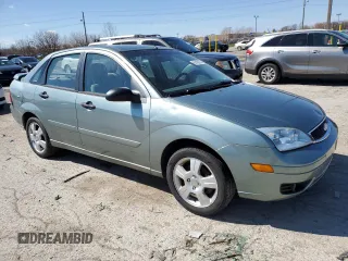 2005 Ford Focus S with VIN 1FAHP34N75W180609, listed as a Copart auction lot 50186265 with 98,337 mi miles and Salvage Title. Bid and sale history available at carsss.com. Image 4.