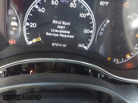 2019 Jeep Grand Cherokee Altitude with VIN 1C4RJEAGXKC621678, listed as a IAAI auction lot 41577884 with 87,014 mi miles and . Bid and sale history available at DreamBid. Image 7.