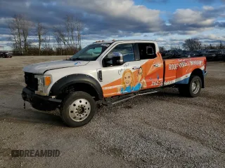 2017 Ford Super Duty F-450 DRW XL with VIN 1FT8W4DT5HEB49774, listed as a Copart auction lot 78473864 with 319,718 mi miles and Clean Title. Bid and sale history available at carsss.com. Image 1.