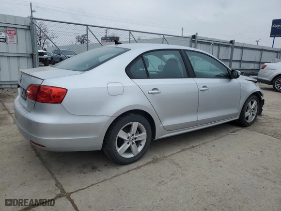 2012 Volkswagen Jetta Sedan TDI w/Premium with VIN 3VWLL7AJ0CM426483, listed as a Copart auction lot 44921385 with 116,921 mi miles and Salvage Title. Bid and sale history available at carsss.com. Image 3.