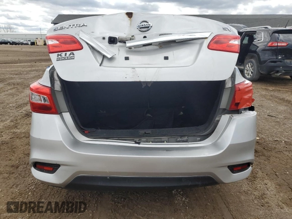 2019 Nissan Sentra S with VIN 3N1AB7AP3KY221073, listed as a Copart auction lot 53908665 with 128,640 mi miles and Clean Title. Bid and sale history available at carsss.com. Image 6.