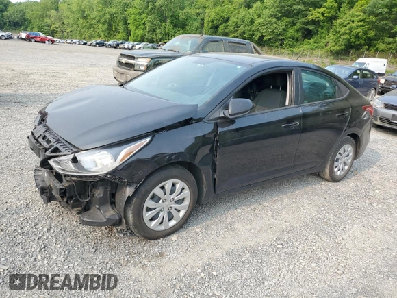 2022 Hyundai Accent SE z VIN 3KPC24A60NE162162, wystawiony jako Copart lot #58878295 z przebiegiem 88 345 mil mil oraz Szkoda całkowita • Salvage title. Historia ofert i sprzedaży dostępna na DreamBid. Obrazek 1.