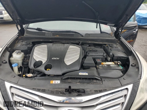 2013 Hyundai Azera with VIN KMHFG4JG2DA224164, listed as a Copart auction lot 58184245 with 206,811 mi miles and Clean title. Bid and sale history available at DreamBid. Image 11.