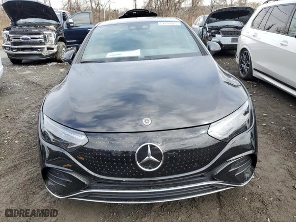 2024 Mercedes-Benz EQE with VIN W1KEG1CB0RF045881, listed as a Copart auction lot 51934075 with 1,366 mi miles and Salvage Title. Bid and sale history available at carsss.com. Image 5.