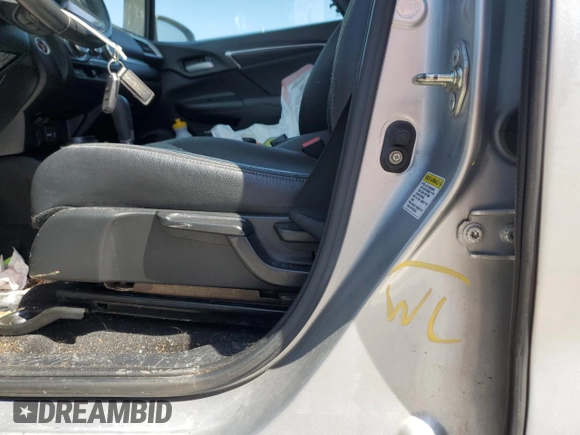 2015 Honda Fit EX-L with VIN 3HGGK5H83FM778610, listed as a Copart auction lot 52918845 with 107,871 mi miles and Salvage Title. Bid and sale history available at carsss.com. Image 12.