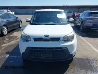 2014 Kia Soul + with VIN KNDJP3A58E7036528, listed as a IAAI auction lot 42014997 with 156,853 mi miles. Bid and sale history available at carsss.com. Image 6.
