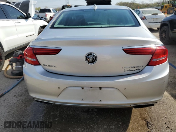 2017 Buick LaCrosse Essence with VIN 1G4ZP5SS2HU182203, listed as a Copart auction lot 52934185 with 116,810 mi miles and Salvage Title. Bid and sale history available at DreamBid. Image 6.