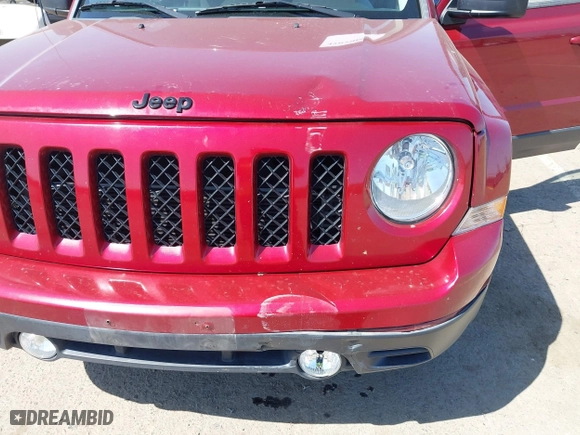 2014 Jeep Patriot Sport with VIN 1C4NJPBAXED848307, listed as a IAAI auction lot 42030605 with 1 mi miles. Bid and sale history available at carsss.com. Image 6.
