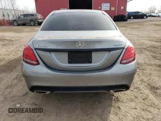 2015 Mercedes-Benz C-Class C 400 with VIN 55SWF6GB5FU053451, listed as a Copart auction lot 49640605 with 157,297 mi miles and Clean Title. Bid and sale history available at carsss.com. Image 6.