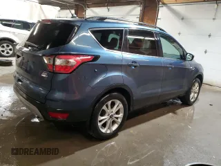 2018 Ford Escape SEL with VIN 1FMCU9HDXJUB39135, listed as a Copart auction lot 52093075 with 69,604 mi miles and Salvage Title. Bid and sale history available at carsss.com. Image 3.