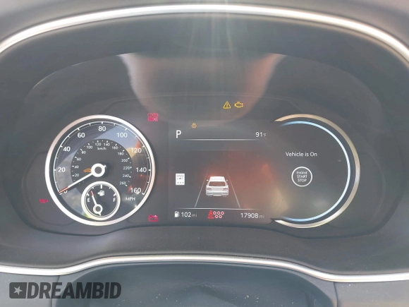 2024 Genesis GV80 with VIN KMUHCESC8RU185576, listed as a IAAI auction lot 42541291 with 17,908 mi miles and . Bid and sale history available at DreamBid. Image 7.