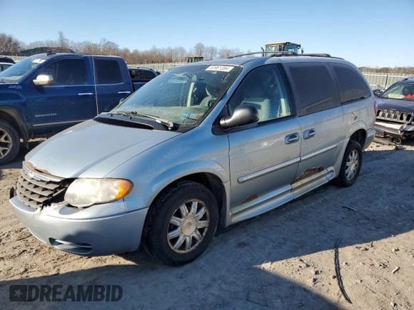 2006 Chrysler Town & Country LWB Touring with VIN 2A4GP54L76R807748, listed as a Copart auction lot 83961394 with 0 mi miles and Salvage Title. Bid and sale history available at carsss.com. Image 1.