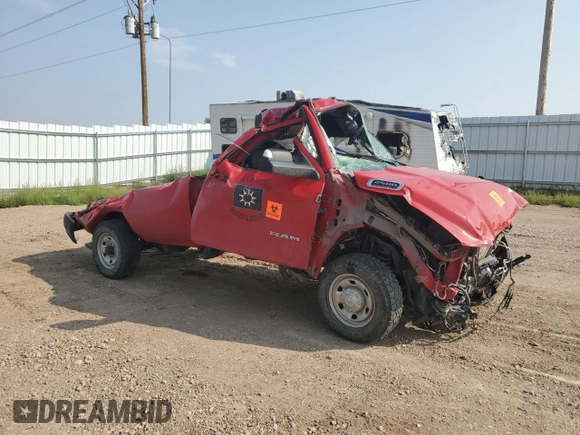 2022 Ram 2500 z VIN 3C6MR5AL8NG339404, wystawiony jako Copart lot #65540314 z przebiegiem Nie podano mil oraz Szkoda całkowita • Salvage title. Historia ofert i sprzedaży dostępna na DreamBid. Obrazek 4.
