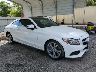2017 Mercedes-Benz C 300 with VIN WDDWJ4KB6HF440722, listed as a Copart auction lot 52523515 with 57,808 mi miles and Salvage title. Bid and sale history available at DreamBid. Image 4.