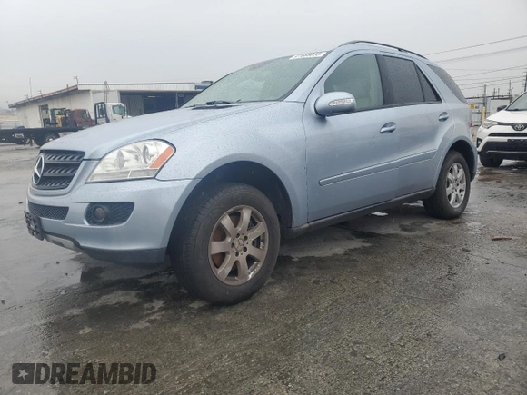 2006 Mercedes-Benz M 350 with VIN 4JGBB86E46A087128, listed as a Copart auction lot 47668055 with 97,098 mi miles and Salvage Title. Bid and sale history available at DreamBid. Image 1.