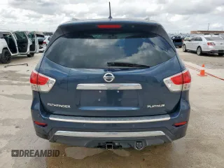 2015 Nissan Pathfinder SV with VIN 5N1AR2MN9FC703515, listed as a Copart auction lot 58198325 with 154,468 mi miles and Salvage title. Bid and sale history available at DreamBid. Image 6.