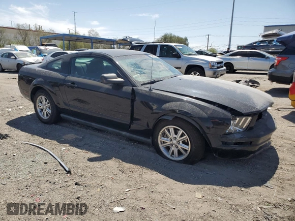 2008 Ford Mustang Deluxe with VIN 1ZVHT80N585161640, listed as a Copart auction lot 58760115 with 137,333 mi miles and Salvage title. Bid and sale history available at DreamBid. Image 4.