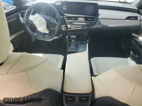 2022 Lexus ES 250 with VIN 58AD11D17NU009211, listed as a Copart auction lot 59195765 with 11,211 mi miles and Salvage title. Bid and sale history available at DreamBid. Image 8.