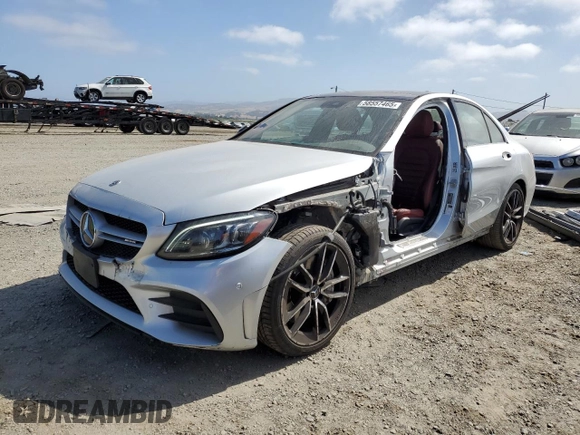 2019 Mercedes-Benz C 43 AMG с VIN 55SWF6EB6KU285618, выставлен на аукционе Copart как лот 58557465 с пробегом 34 990 миль миль и Списание • Salvage title. История ставок и продаж доступна на DreamBid. Изображение 1.