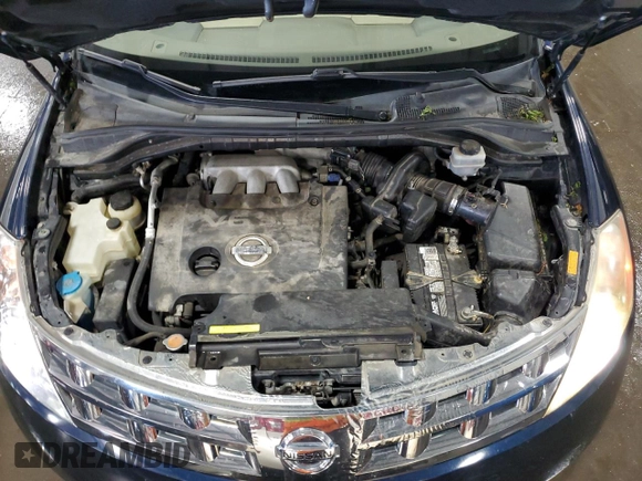 2005 Nissan Murano SL z VIN JN8AZ08W45W443537, wystawiony jako Copart lot #56176265 z przebiegiem 142 208 mil mil oraz Szkoda całkowita • Salvage title. Historia ofert i sprzedaży dostępna na DreamBid. Obrazek 12.